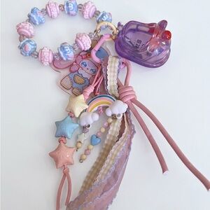 Baby Three Keychain with Free Shoe added! Never used!